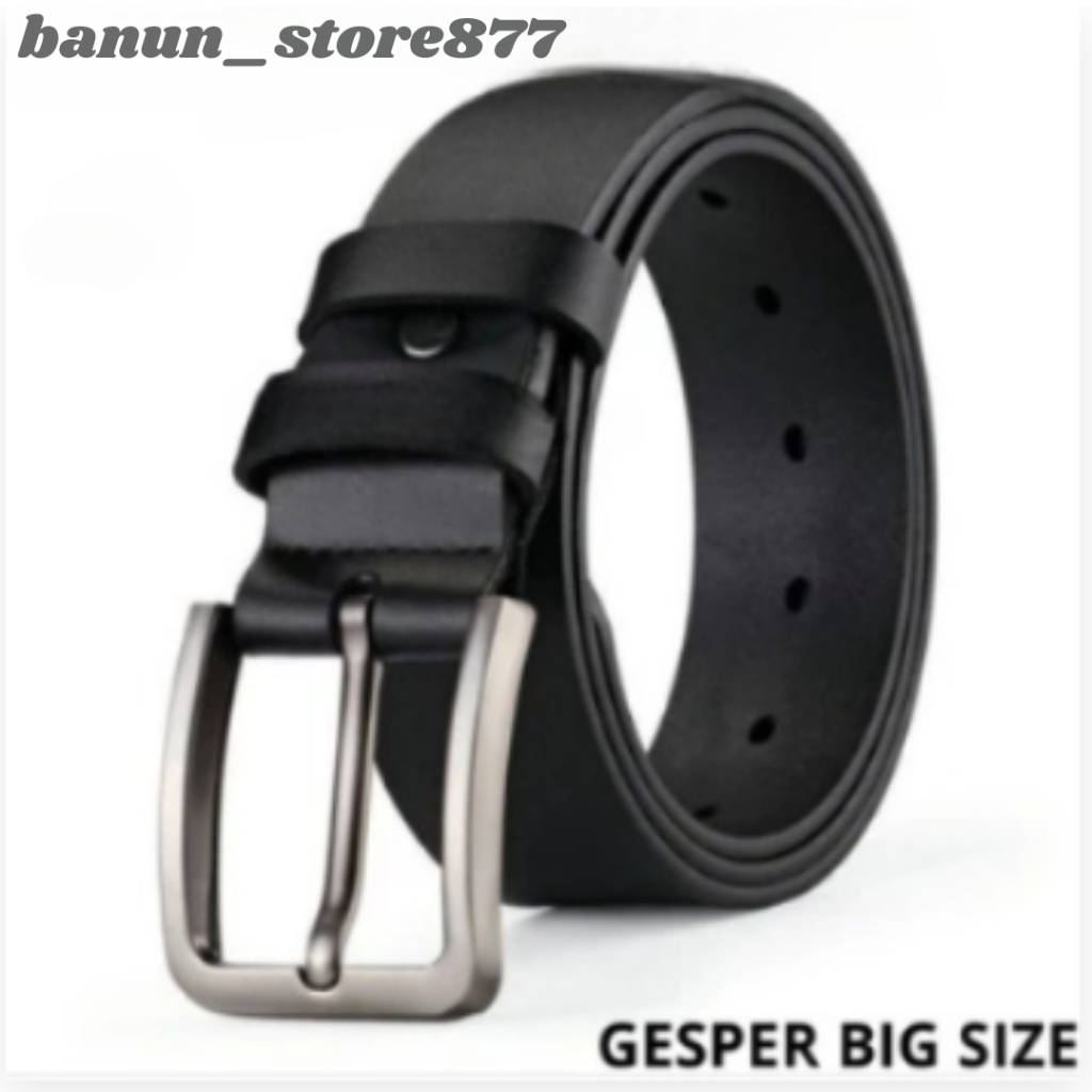 WOW MURAH BANGET -  Casual Belt 3cm - Sabuk Kulit Asli 3 cm/ Gesper Kulit Pria / Sabuk Casual / Sabu