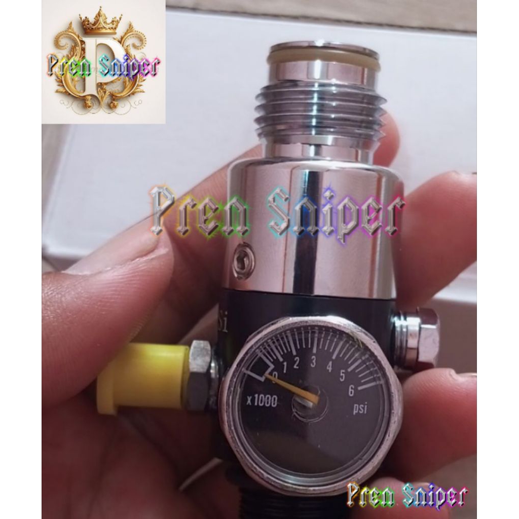 Regulator Paintball Drat 5/8 OP 1800Psi, Regulator Paintball Drat 5/8, Sparepart Unit PCP