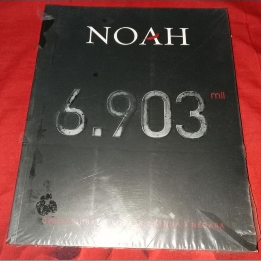 Buku NOAH 6903 - Cerita di Balik Konser 2 Benua 5 Negara