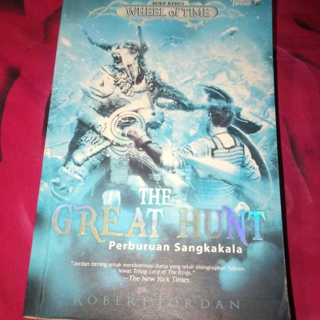 Novel The Great Hunt – Perburuan Sangkakala | Robert Jordan | Seri The Wheel of Time Original