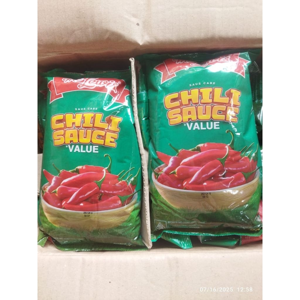 

Mc Lewis Chili Sauce Value saus sambal 1 kg