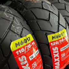 Ban Motor MAXXIS M6017 120/70 Ring 10 11 120/70-10 & 110/70-11 Tubeless Vespa matic LX S