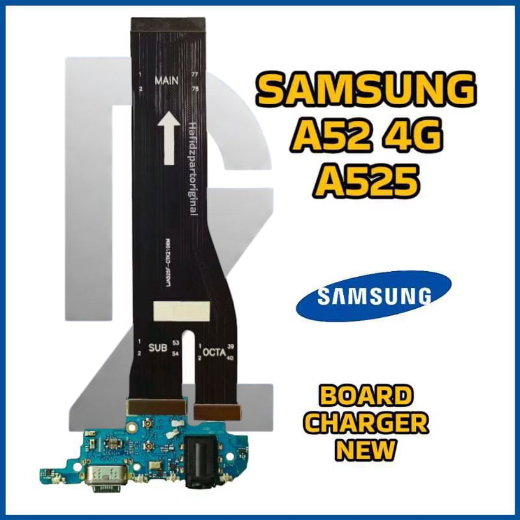 FLEXIBEL CHARGER SAMSUNG A52 4G A525  PAPAN CAS FULLSET IC + FLEXIBEL BOARD SAMSUNG A52 4G A525 SATU