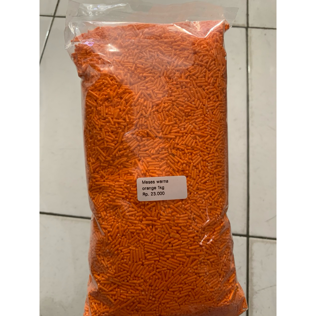 

Meses Warna Oren Repack 1kg, 500g, 250g