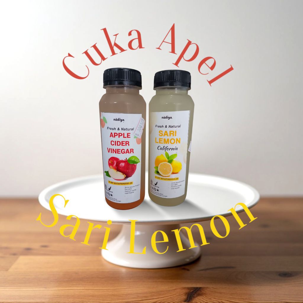 

Sari Lemon dan Cuka Apel