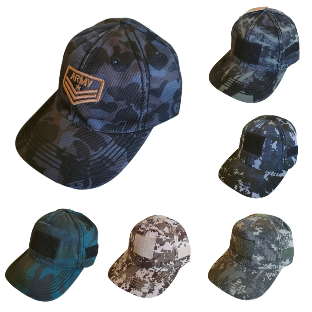 PROMO Topi Baseball Pria Tactical Loreng Army Terbaru / Topi Tatical Motif Loreng Army Usa Termurah