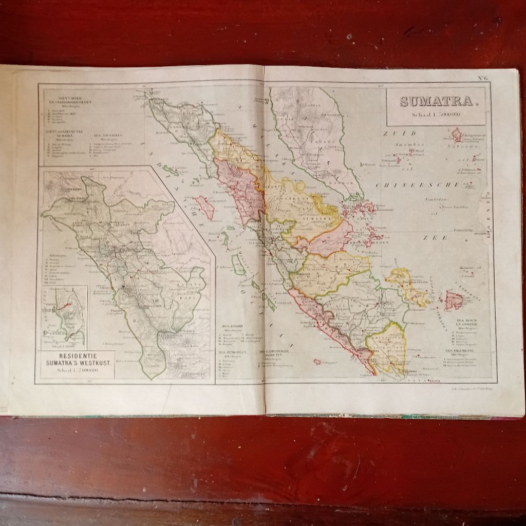peta kuno Sumatra