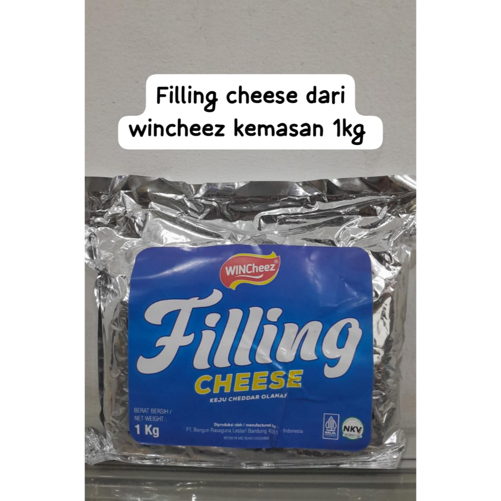 

Wincheeze Filling Cheese Kemasan Pouch 1kg