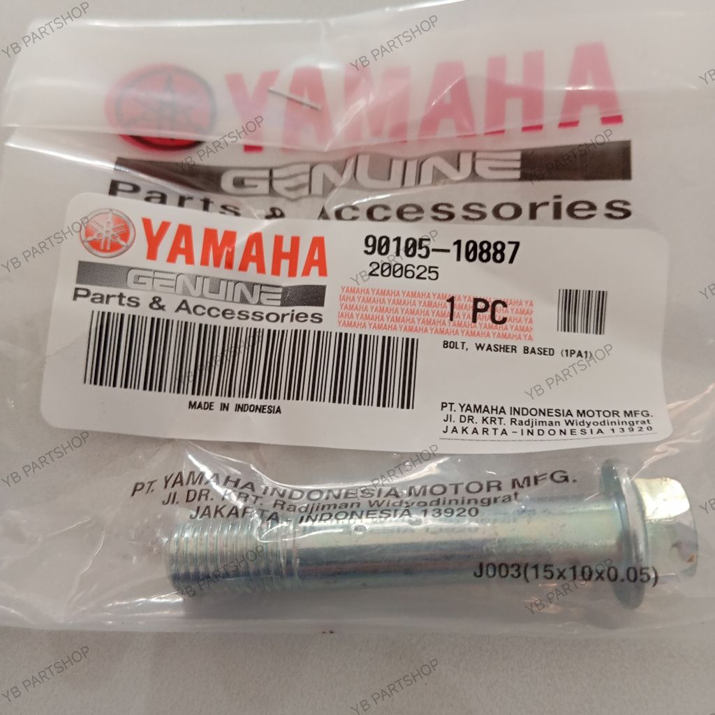 BOLT, WASHER BASED (1PA1) / BAUT MONOSHOCK SHOK BELAKANG MOUNTING MONTING CONROD - VIXION NVL / VIXI