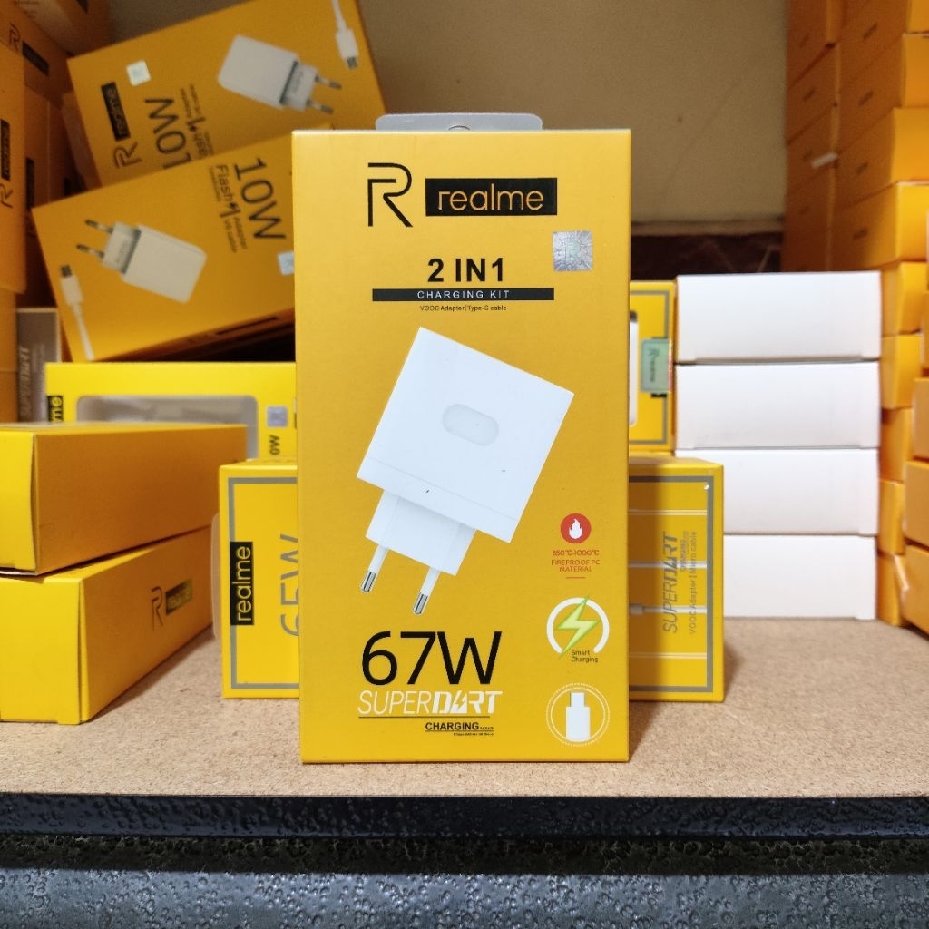 CHARGER REALME 67 WATT USB TYPE C SUPERDART