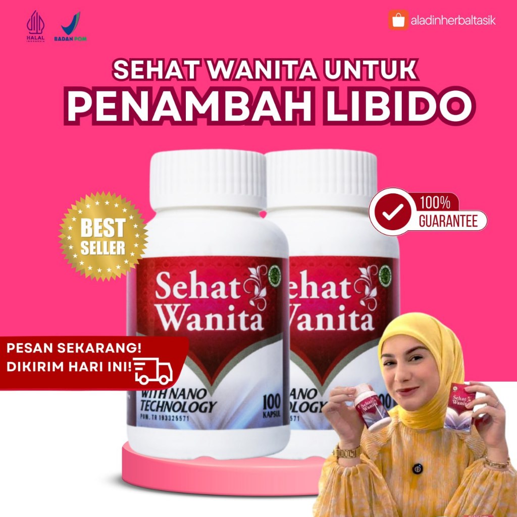 SEHAT WANITA Original Obat Herbal Penambah Stamina Wanita Untuk Suami Dimalam Hari Secara Alami