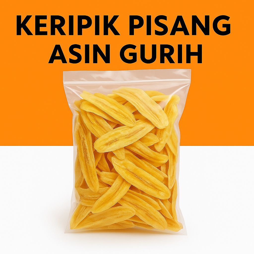 

Keripik Pisang Original Gurih Asin 250 gram