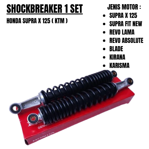 SHOCKBREAKER BELAKANG SUPRA X125 KTM