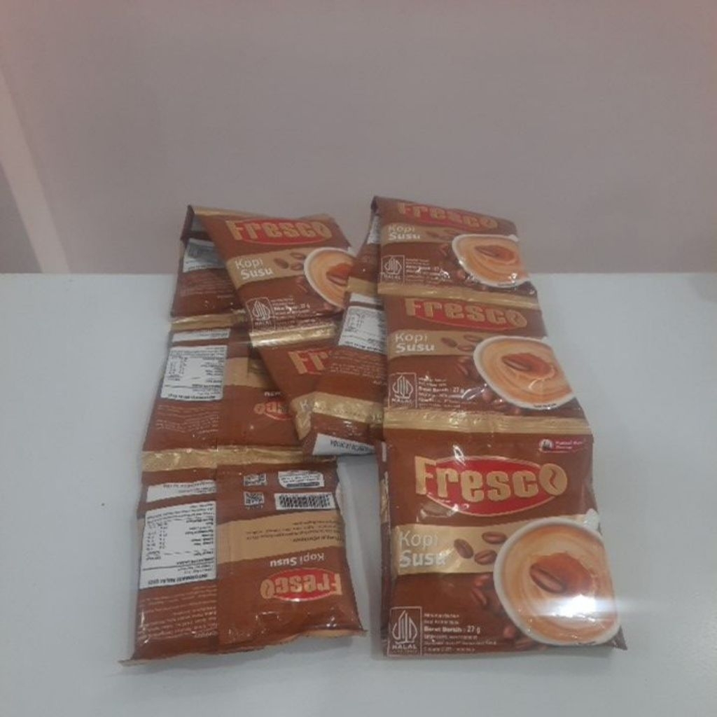 

1renteng Fresco Kopi Susu 27g (1renteng isi 12pcs)