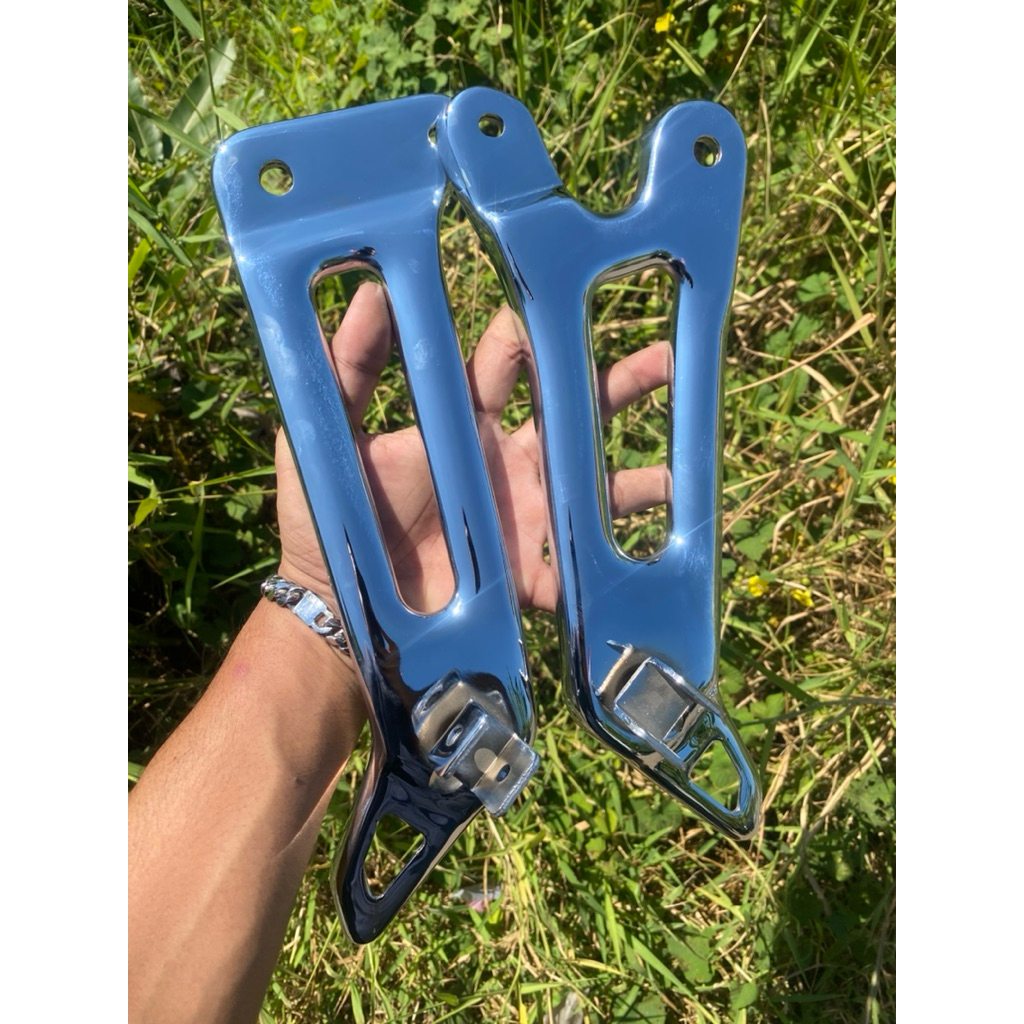 FOOTSTEP POSTEP BELAKANG RX KING FULL CHROME