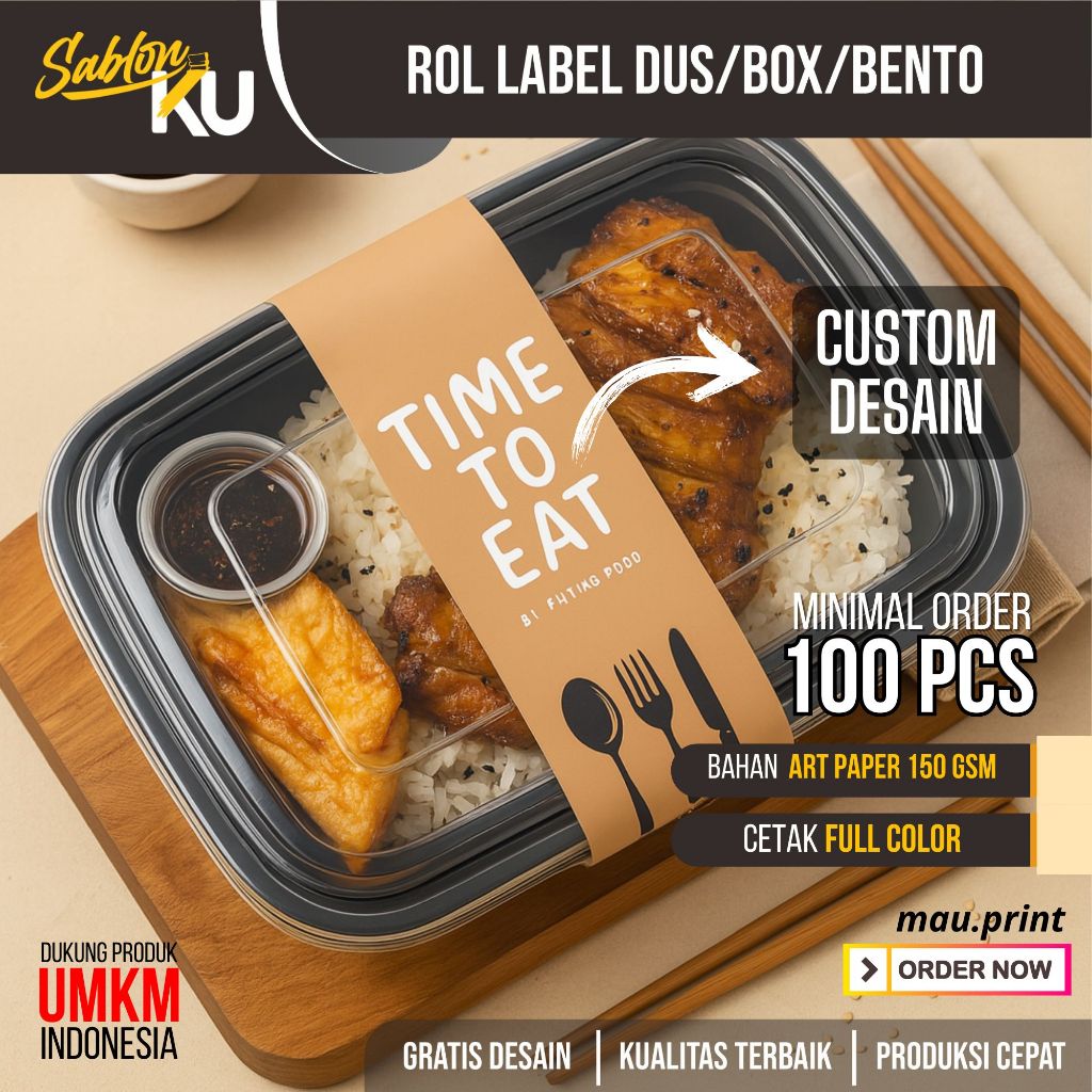 

Cetak Packaging Sleeve Label Roller Paper Belt Box Dus Kotak Makanan segel box packaging hampers custom desain