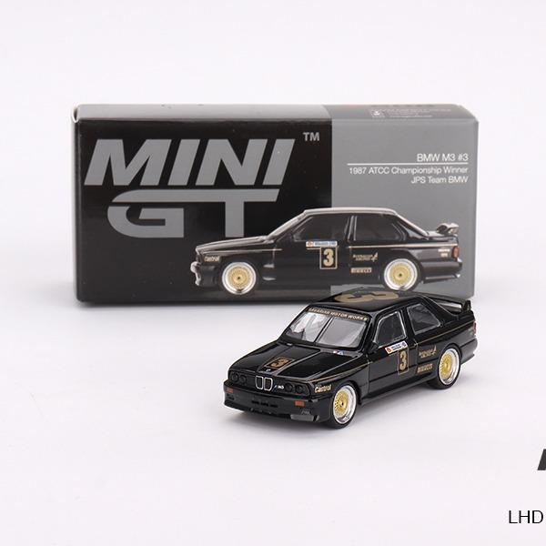 MINI GT 608 BMW M3 #3 JPS TEAM BMW 1987 ATCC CHAMPIONSHIP WINNER