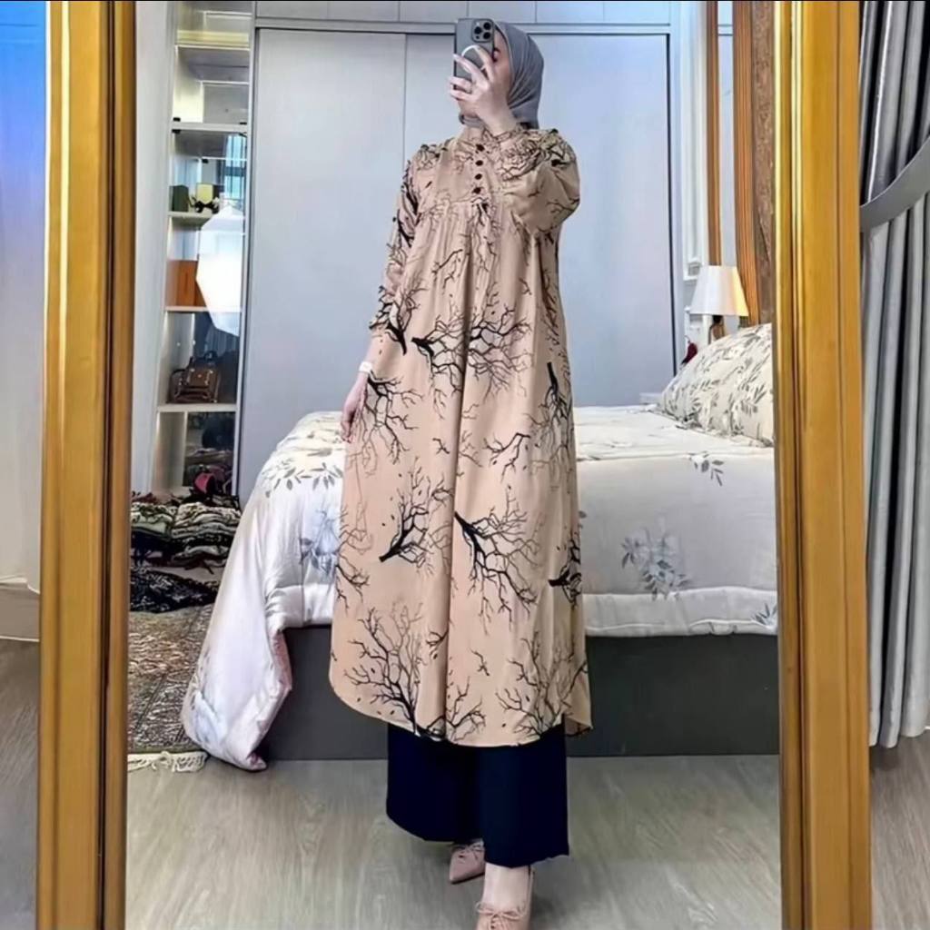 Setelan tunik wanita terbaru kekinian // Nikita SET TUNIK