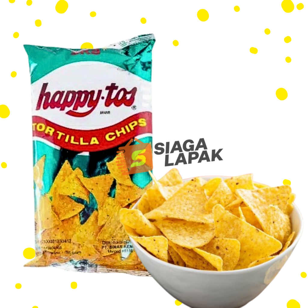 

Happytos Hijau Tortilla Chips JUMBO 140gr Keripik Rasa Jagung Original [BELI BANYAK LEBIH MURAH]