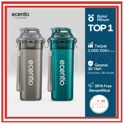 ECENTIO BOTOL MINUM OLAHRAGA 500 ML 12600043