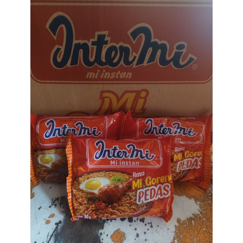 

Mie Intermie Rasa Mie Goreng Pedas isi 5pcs