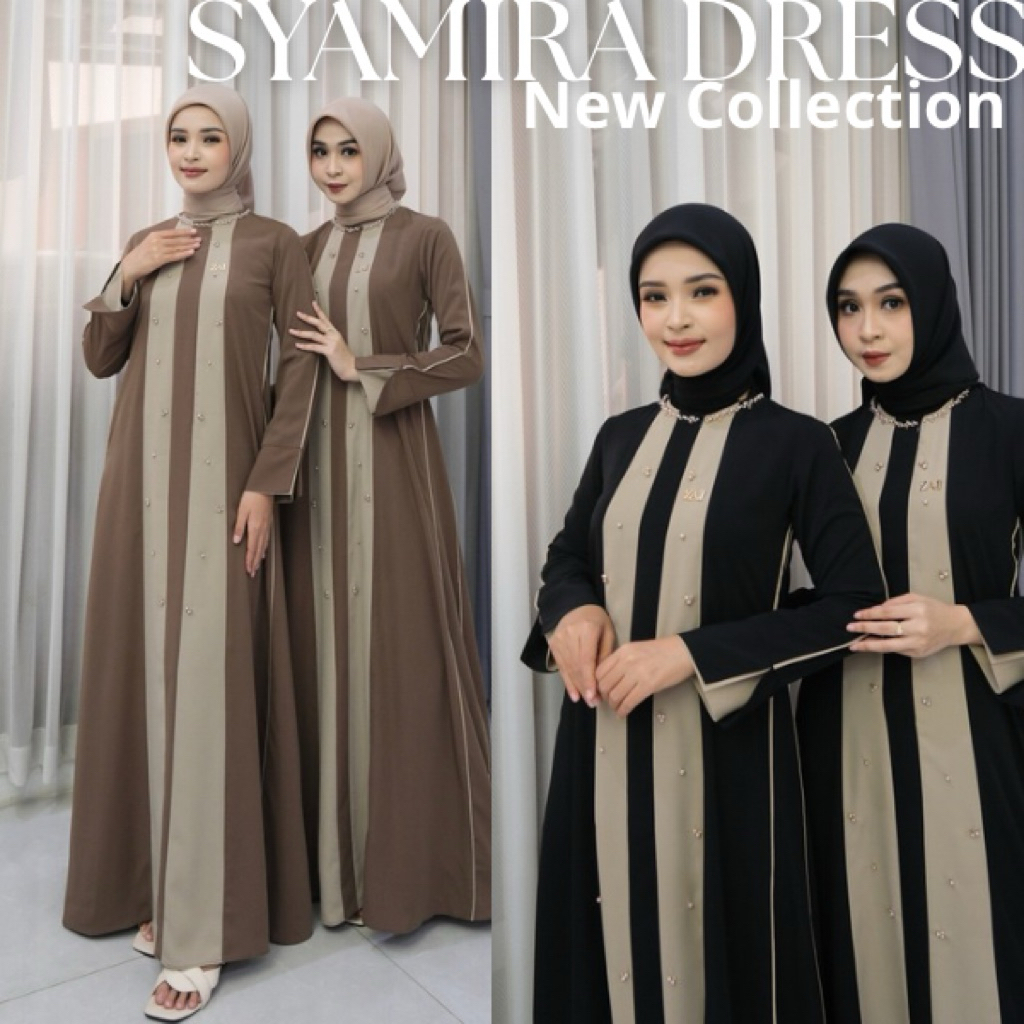 Syamira Dress Original by Zai Muslim Wear