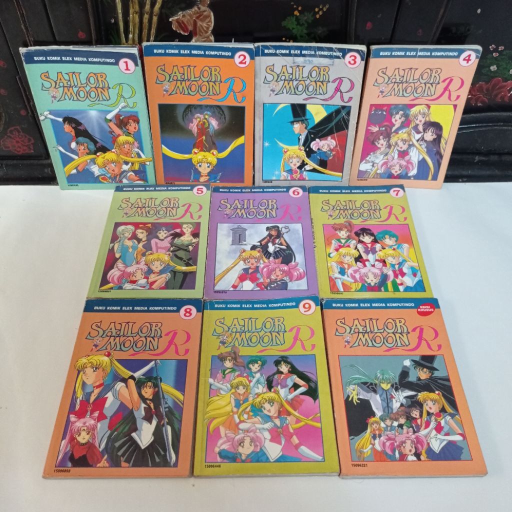 komik sailor moon r 1-9 + edisi khusus tamat by naoko takeuchi