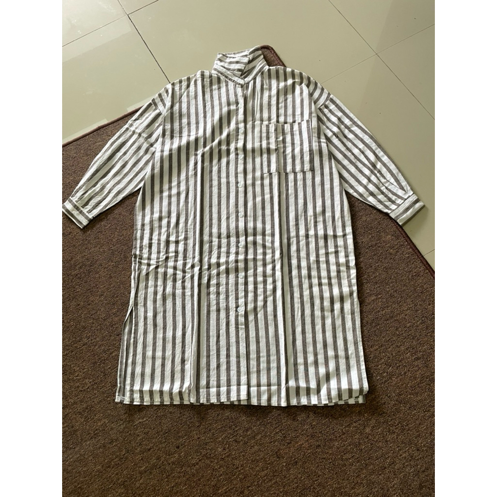 BAJU KEMEJA BLOUSE TUNIK OVERSIZED WANITA BRANDED