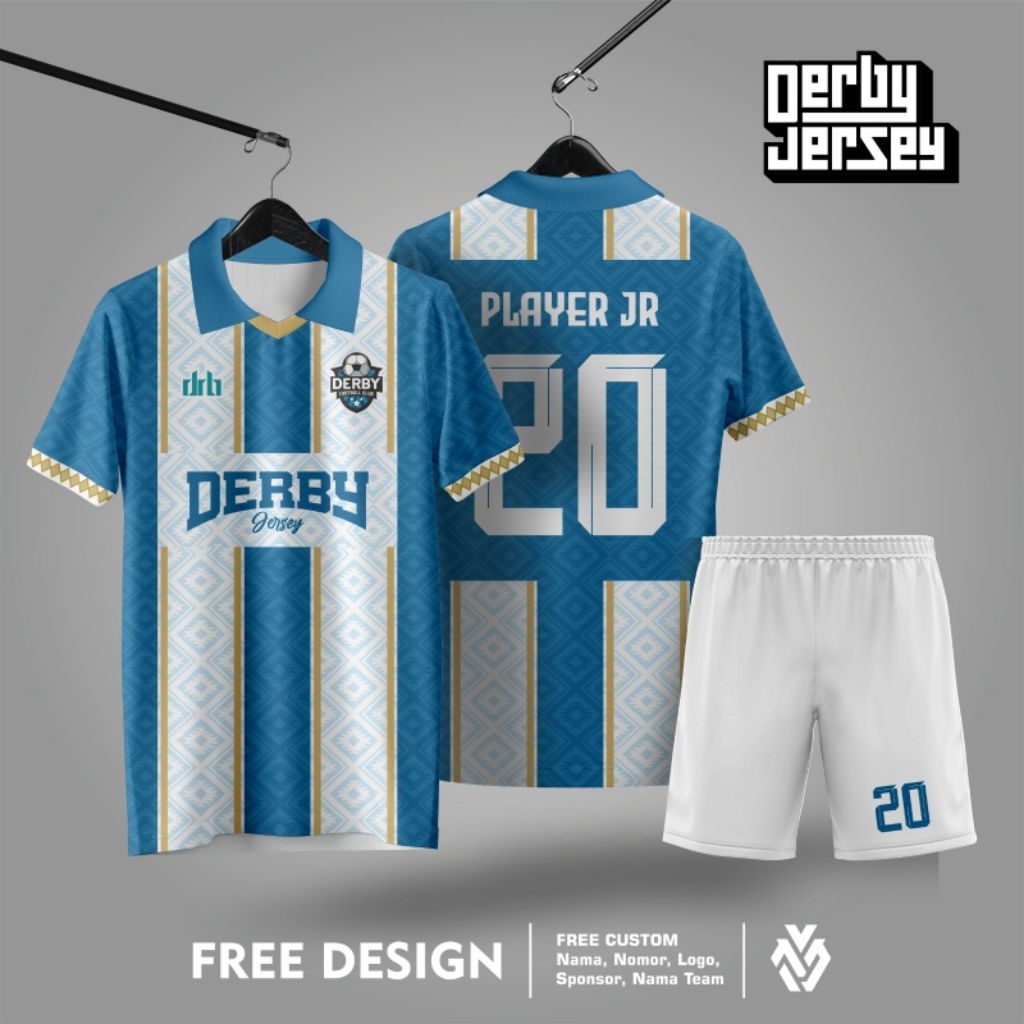 Jersey Biru Murah | Jersey retro simpel | Jersey Bagus Murah | Jersey Hitam Gold Black Mewah | Jerse