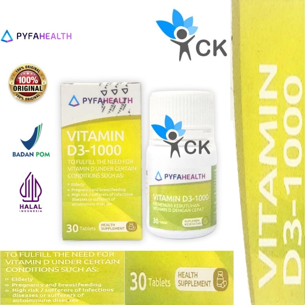 Pyfahealth - vitamin d3 1000 iu