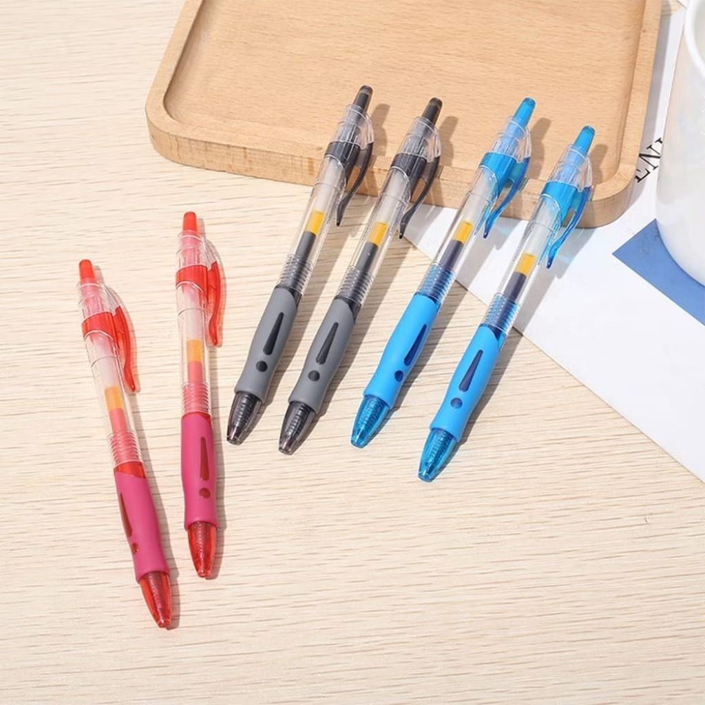 

Pulpen Gel 0.5MM / Pena Gel Pencet / Pulpen Mekanik Pencet