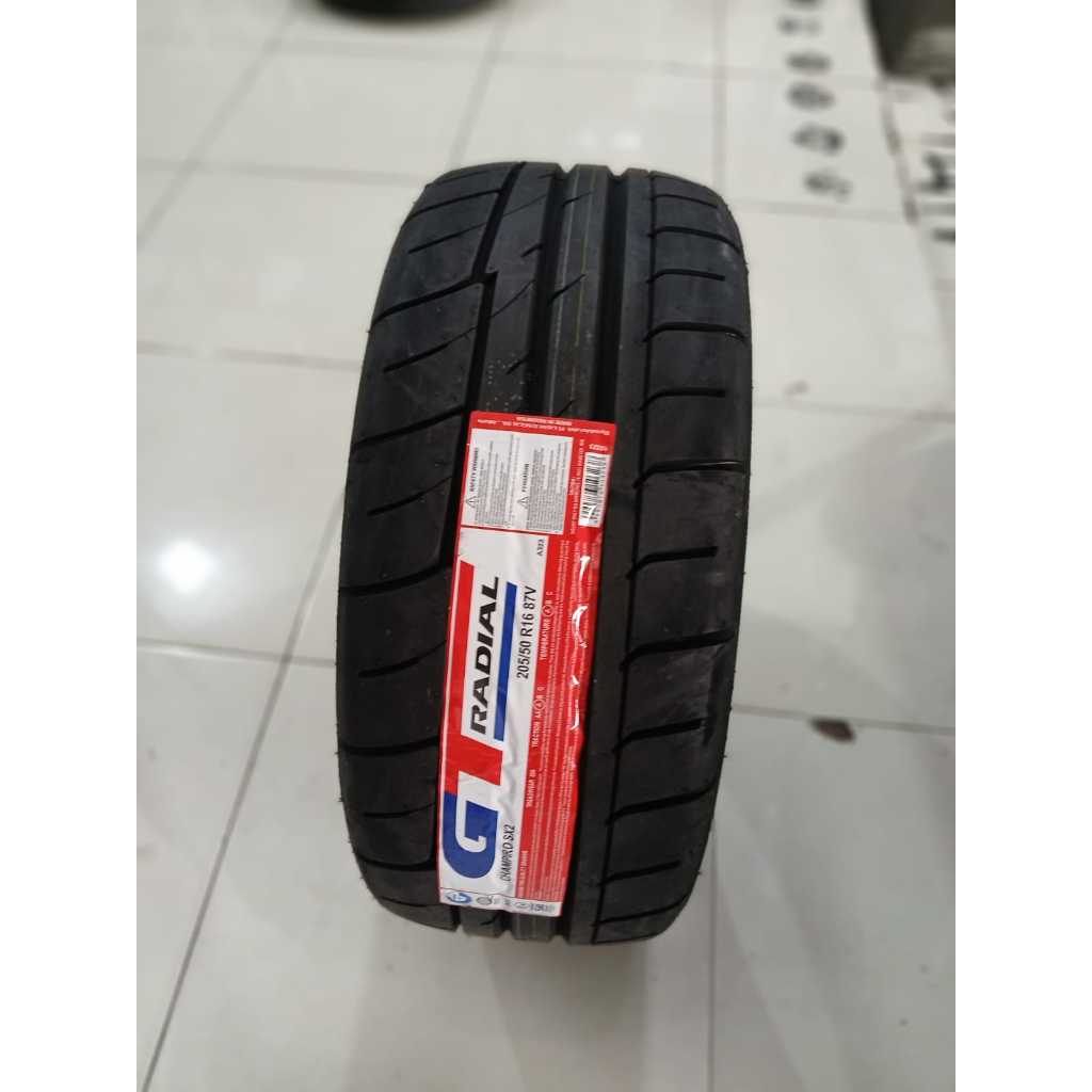 Ban Mobil Semi Slick GT Radial Champiro SX2 205/50 R16 ban mobil harga terjangkau 205 50 r16 gt sx2