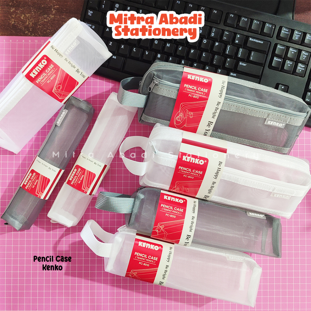

TEMPAT PENSIL KENKO / PENCIL CASE RIT/ DOSGRIP / PEN CASE AESTETIC