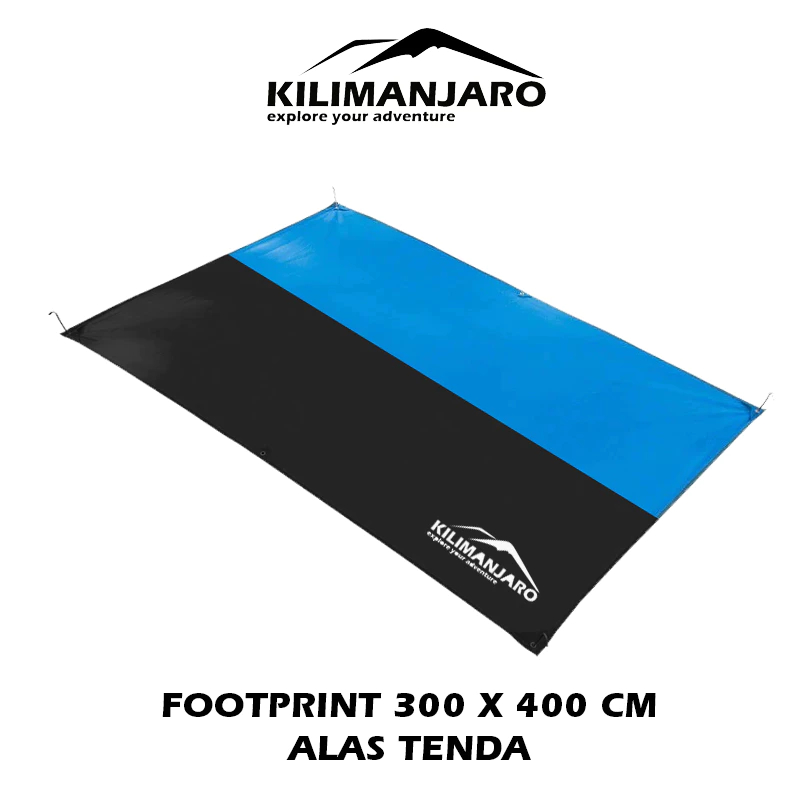 Footprint Alas Tenda 3x4 Kilimanjaro - 6 Lubang Pasak