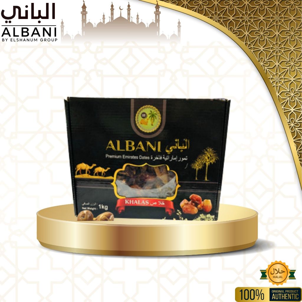

[ COD ] KURMA KHALAS ALBANI PREMIUM 1KG / KURMA KHALAS / KURMA KHALAS AL SAAD / KHALAS ALBANI