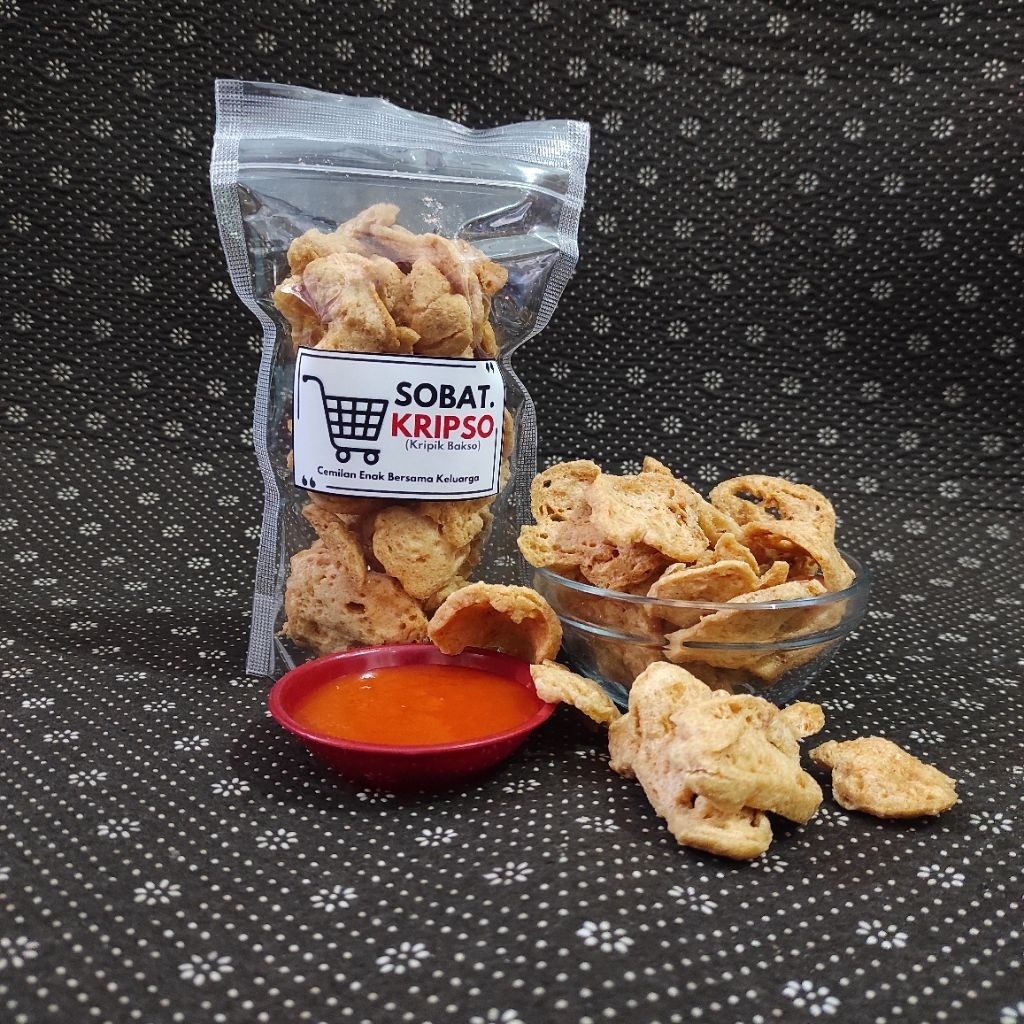 

KERIPIK BAKSO BASRENG/SOBAT KRIPSO 50g KHAS MALANG