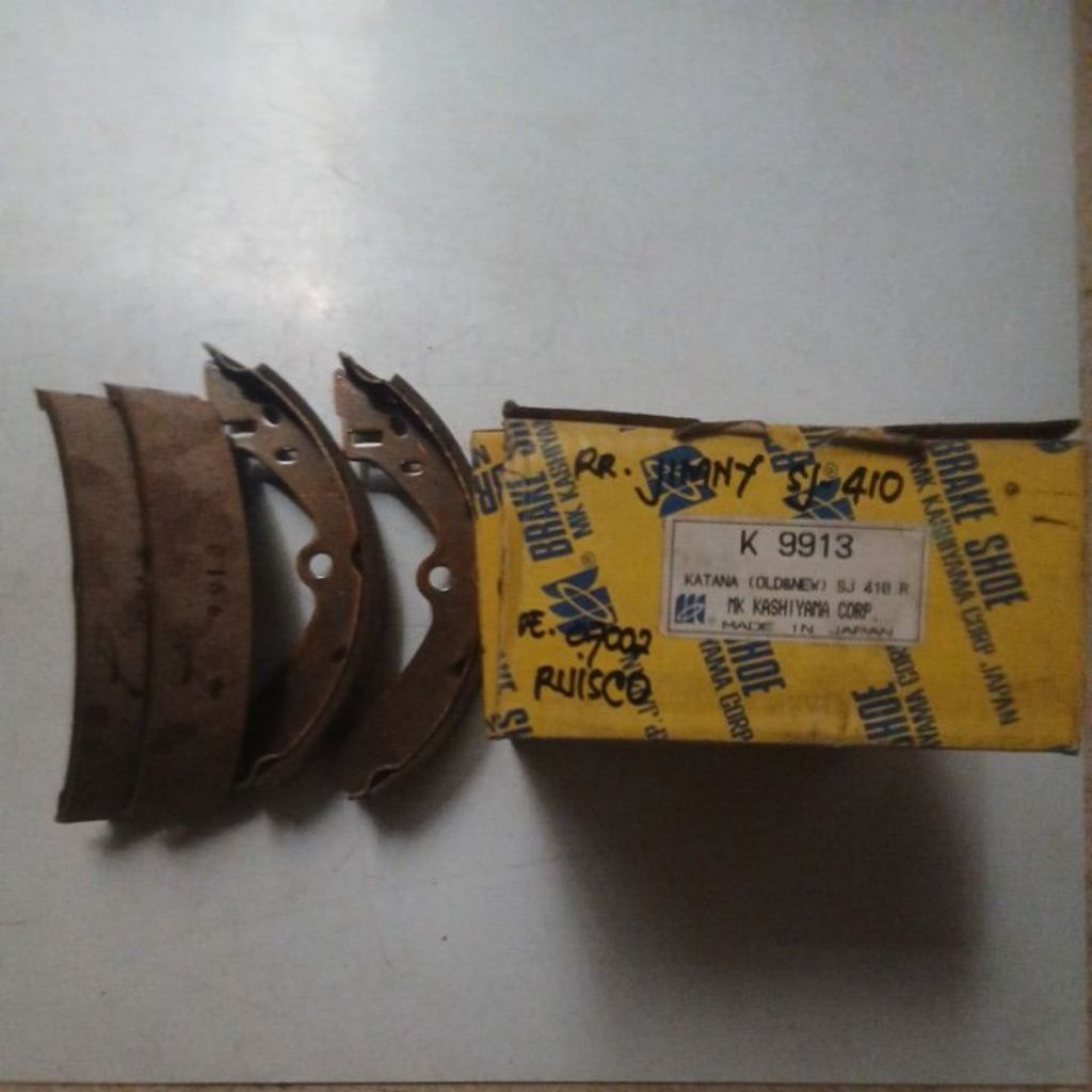 Kampas Rem Jimmy SJ 410 RR K 9913 merk MK KASHIYAMA CORP Jpn