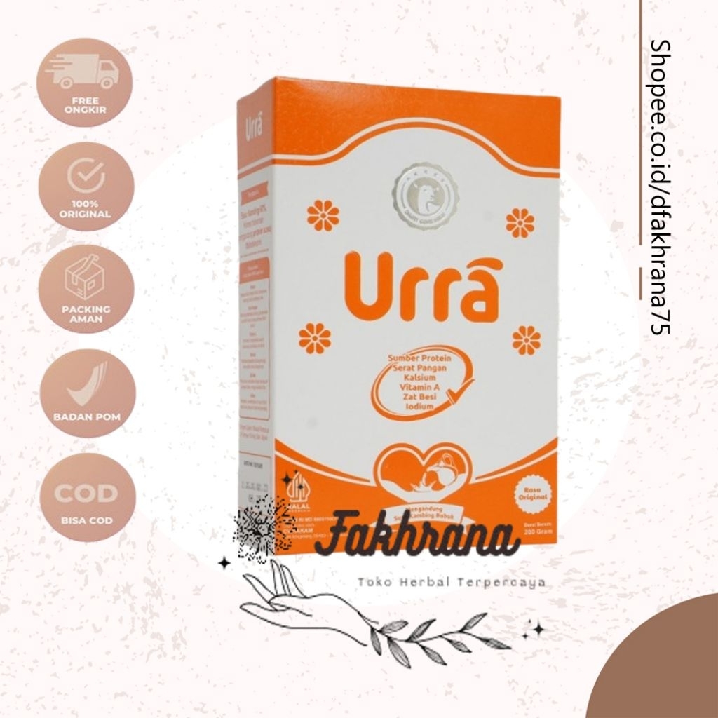 

SUSU URRA ASLI - SUSU KAMBING PENAMBAH BERAT BADAN & PENINGGI BADAN 100% ORIGINAL