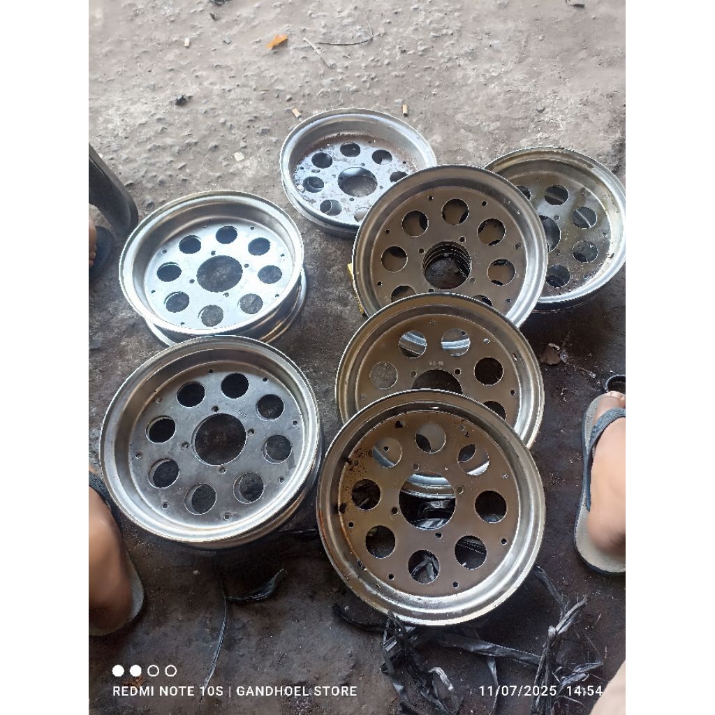 VELG MONKEY RING 10 BAHAN PLAT BESI VELG MONKEY GORILLA