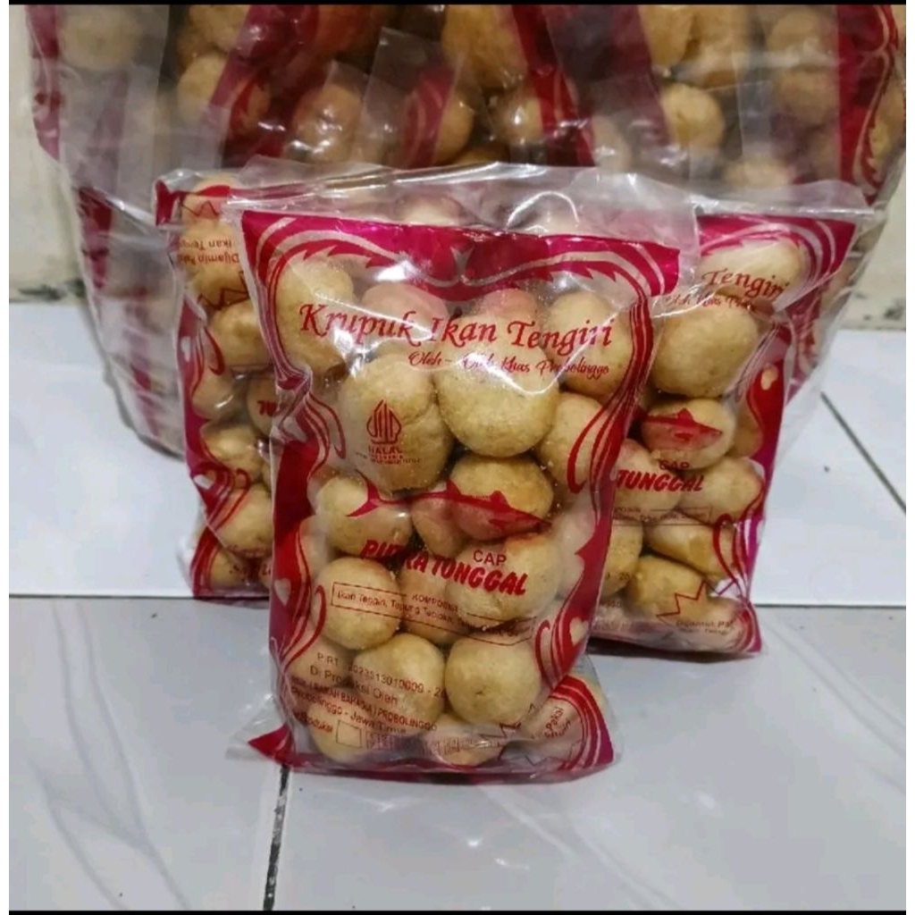 

kerupuk ikan tengiri gurih renyah