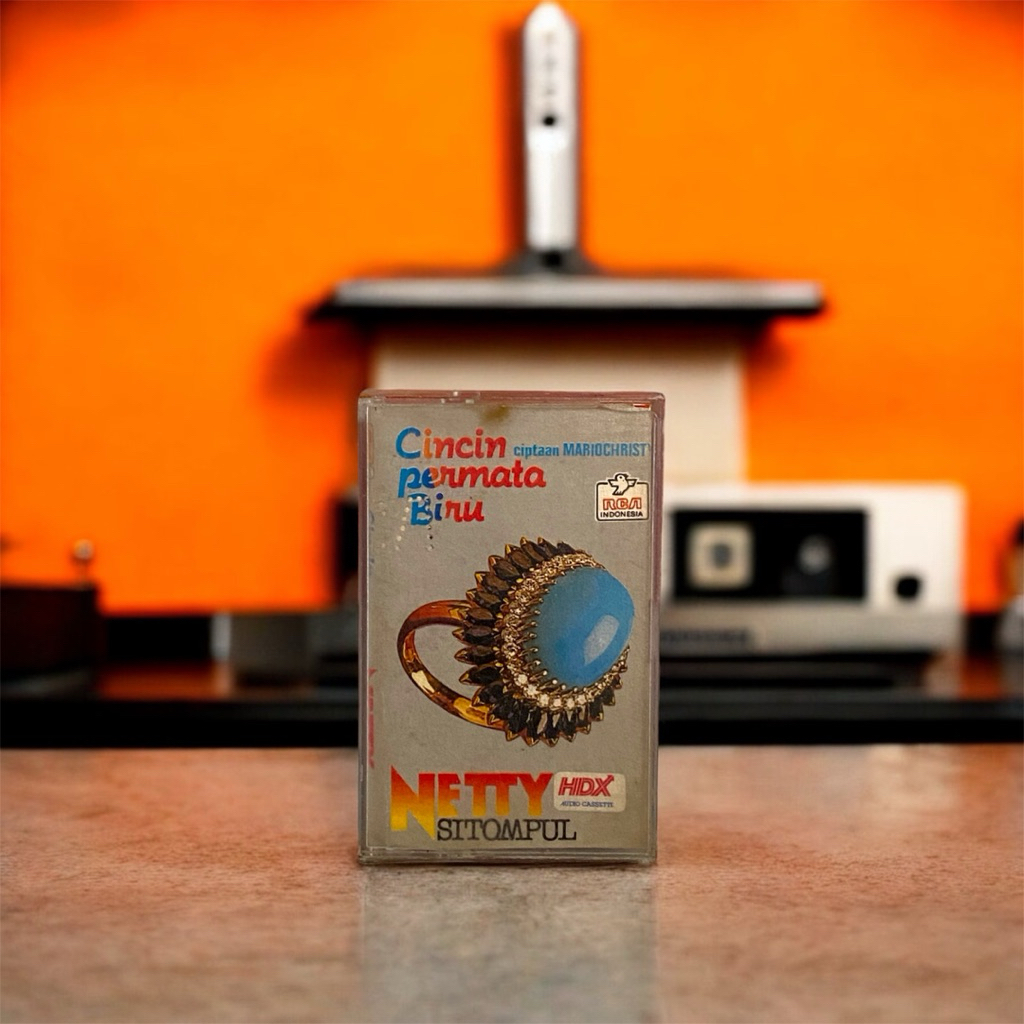 PRELOVED TAPE / KASET PITA NITA SITOMPUL ALBUM CINCIN PERMATA BIRU