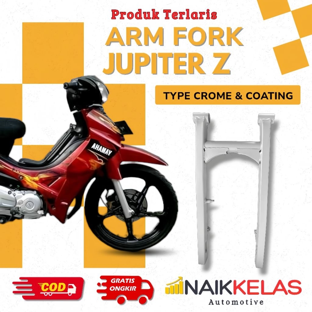 Swing Arm Fork Tebal JUPITER Z/JUPITER Z 2006/FIZ R Panjang 45cm-50cm Long Arem Presisi Berkualitas
