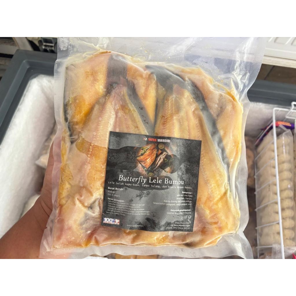 

lele fillet bumbu butterfly