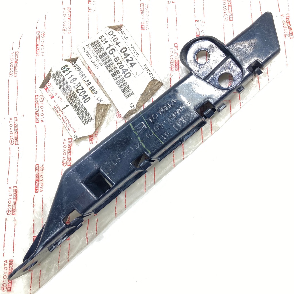 52116-BZ040 SUPPORT BRACKET BUMPER DEPAN KIRI AVANZA 52116-BZ040