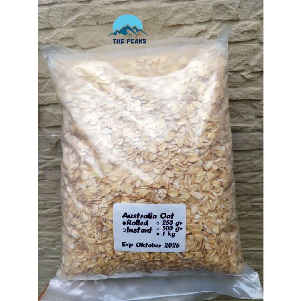 

(The Peaks) ROLLED OATS AUSTRALIA | KEMASAN 1 KG