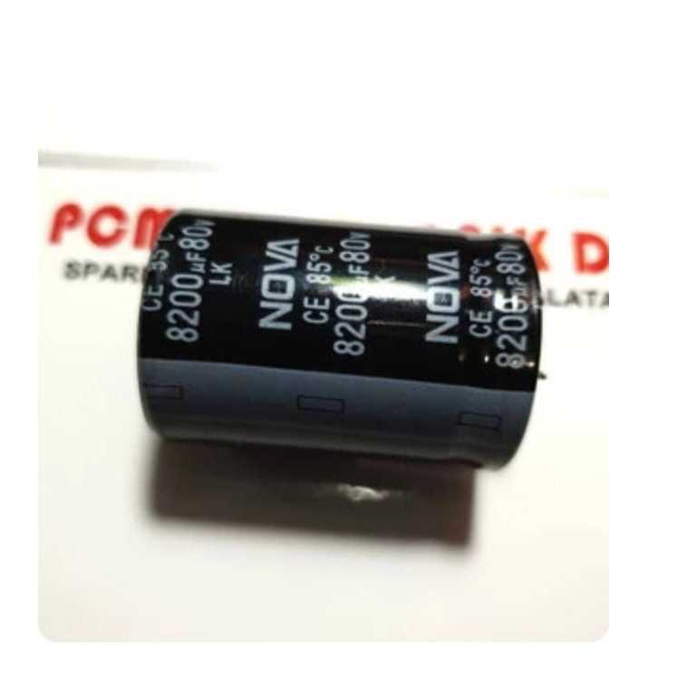 RH9218 New Capasitor Kapasitor Elco 8200uf 80volt 8200 uf 80v by PCM LTC GLODOK