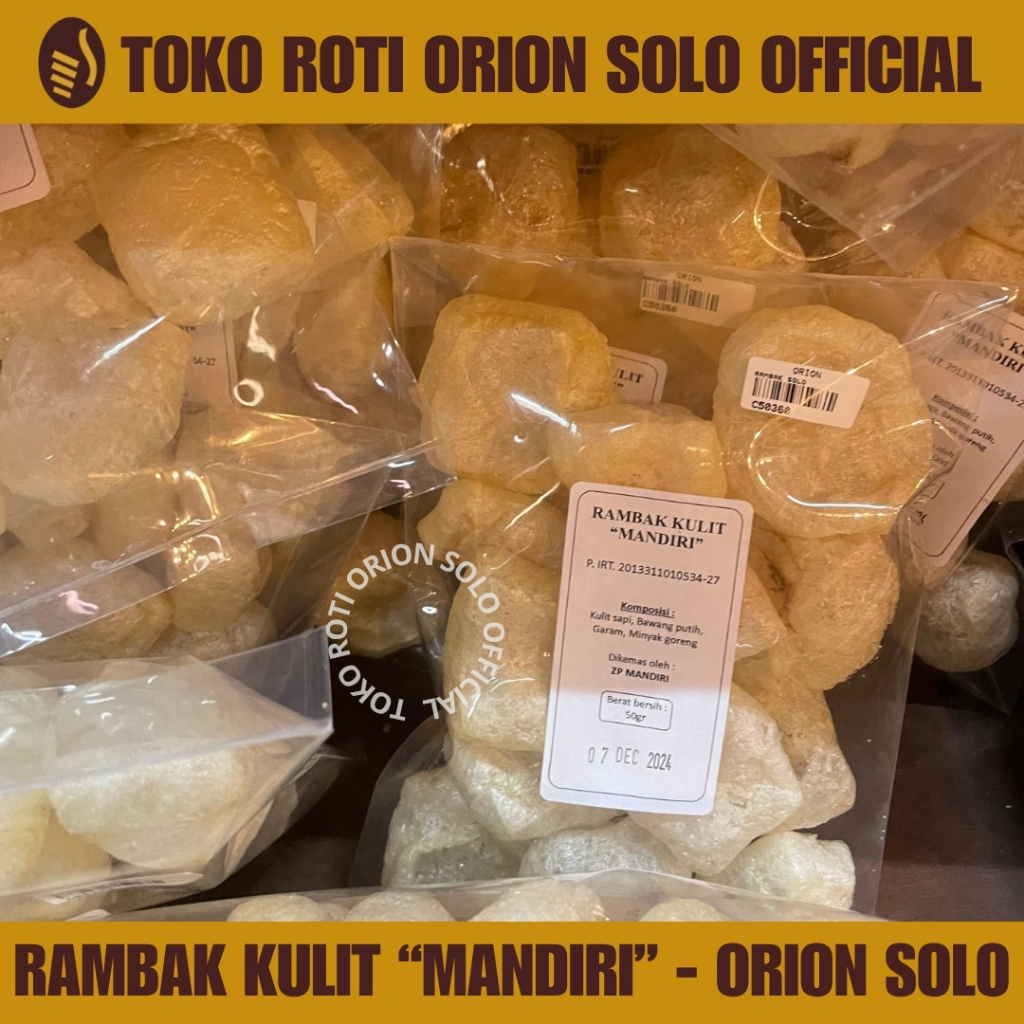 

Rambak Kulit Mandiri - Orion Solo