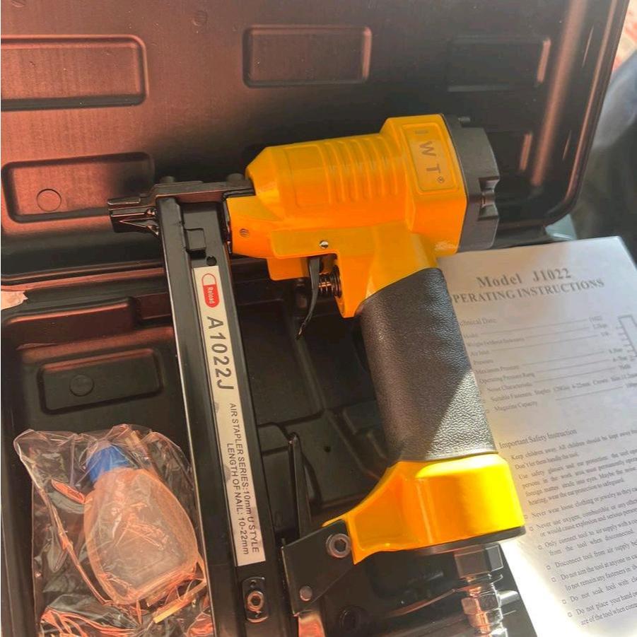 

AIR NAIL GUN ALAT PAKU TEMBAK STAPLES STAPLER MESIN