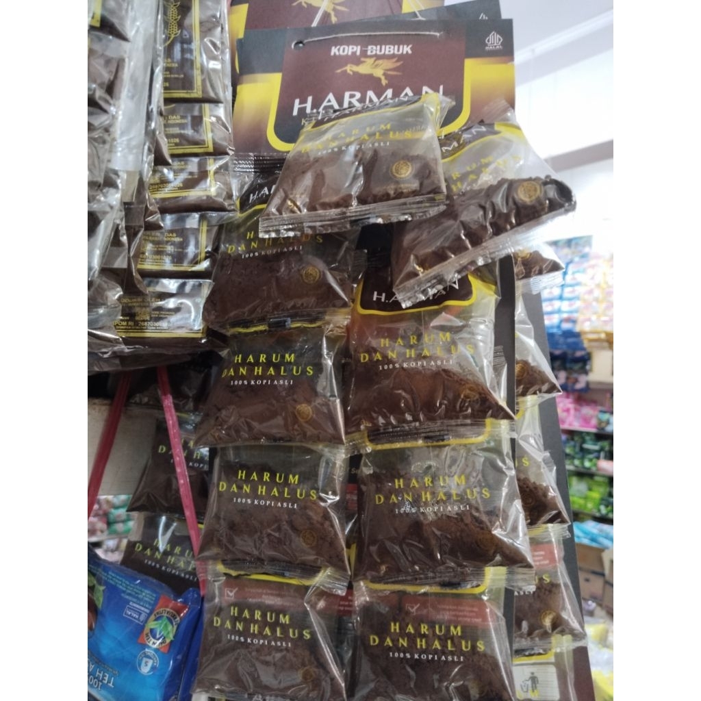 

Kopi Bubuk Hitam Harman Kuda Terbang isi 10 Pcs