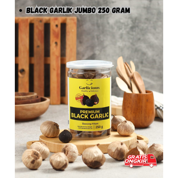 

PROMO..!!! Garlicious Black Garlic Bawang Hitam Jumbo Premium 250gr